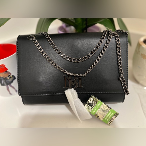 NWT Badgley Mischka Black Crossbody Bag - Picture 4 of 6